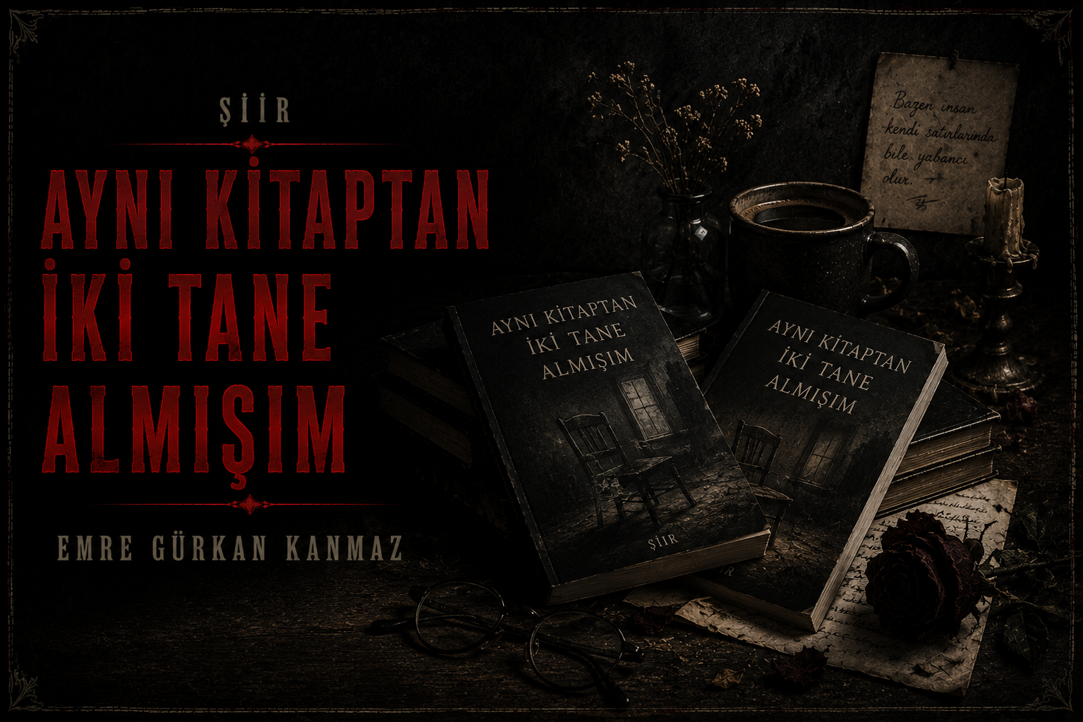 OP.433: emre gürkan kanmaz – aynı kitaptan iki tane almışım*