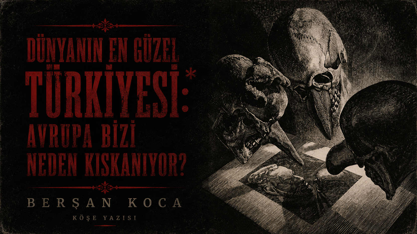 OP.481: berşan koca – dünyanın en güzel türkiyesi: avrupa bizi neden kıskanıyor?*